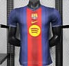 Player Version 25/26 Barcelona Blue and Red Striped with Spotify Sponsor Jersey