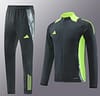 24/25 Adidas Grey/Green Full Zipper Jacket +Long Pants - Image 14