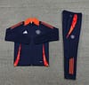 24/25 Manchester United Navy/Orange Full Zipper Jacket +Long Pants - Image 13