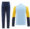 24/25 Real Madrid Light Blue/Yellow Full Zipper Jacket +Long Pants - Image 20