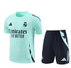 24/25 Real Madrid Lake Blue Short Sleeve Jersey+Shorts - Image 16