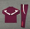 24/25 Bayern Munich Wine Half Zipper Jacket+Long Pants - Image 14