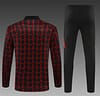 24/25 Manchester United Black/Red Special Half Zipper Jacket+Long Pants - Image 15