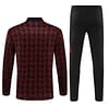 24/25 Manchester United Black/Red Special Half Zipper Jacket+Long Pants - Image 16