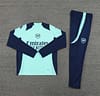 24/25 Arsenal Blue/Navy Half Zipper Jacket+Long Pants - Image 15