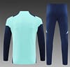 24/25 Arsenal Blue/Navy Half Zipper Jacket+Long Pants - Image 16
