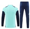 24/25 Arsenal Blue/Navy Half Zipper Jacket+Long Pants - Image 17