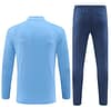 24/25 Manchester City Sky Blue Half Zipper Jacket+Long Pants - Image 14