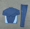 24/25 Manchester City Blue Half Zipper Jacket+Long Pants - Image 9
