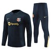 24/25  Barcelona Blue Special Half Zipper Jacket+Long Pants - Image 16