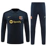 24/25  Barcelona Blue Special Half Zipper Jacket+Long Pants - Image 18