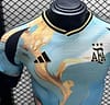 Player Version 2024 Japan Watercolor Painting Blue/Yellow Concept Jersey - Image 2