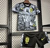 2024 Kids Brazil Christ The Redeemer Grey Special Jersey - Image 2