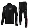 23/24 Inter Miami Black  Full Zipper Hoodie Jacket+Pants - Image 10