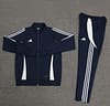 2024 Adidas Navy/White Full Zipper Jacket+Pants - Image 7
