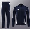 2024 Adidas Navy/White Full Zipper Jacket+Pants - Image 17