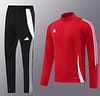 2024 Adidas Red Half Zipper Jacket+Pants - Image 16