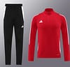 2024 Adidas Red Half Zipper Jacket+Pants - Image 17