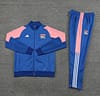 23/24  Olympique Lyonnais Lyon Blue/Pink Full Zipper Jacket+Pants - Image 10