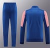 23/24  Olympique Lyonnais Lyon Blue/Pink Full Zipper Jacket+Pants - Image 17