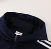 2023 Adidas Navy Hoodie Full Zipper Jacket +Pants - Image 12