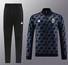 23/24 Real Madrid Black Full Zipper Jacket+Pants - Image 14