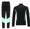 23/24 Manchester United Black Half Zipper Jacket+Pants - Image 5