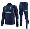 23/24 Cruzeiro Navy Half Zipper Jacket +Pants - Image 9
