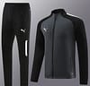 23/24 PUMA Black/Grey Full Zipper Hooide Jacket+Pants - Image 13