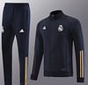 23 24 Real Madrid Navy  Full Zipper +Pants - Image 13