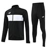 23/24 Puma Black White Full Zipper Jacket+Pants