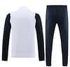 23/24 Real Madrid White Full Zipper Jacket+Pants - Image 9