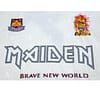 Retro 99/01 West Ham X Iron Maiden Away White Jersey - Image 8