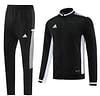 2023 Adidas Black White Full Zipper Jacket +Pants