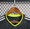 Retro 10-11 Real Madrid Away Black Soccer Jersey - Image 9