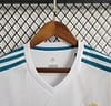 Retro Long Sleeve 17/18 Real Madrid Home Jersey - Image 8