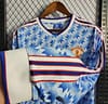 Retro Long Sleeve 90/92 Manchester United Away Jersey - Image 6