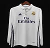 Retro 16/17 Real Madrid Home Long Sleeve Jersey