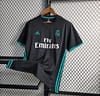 Retro 17-18 Real Madrid Away Black Jersey - Image 4
