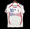 Retro 2006 France Away Soccer Jersey With 06 World Cup Patch