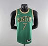 2020 BROWN#7 Boston Celtics City Edition Green NBA Jersey