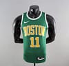 Boston Celtics IRVING#11 Green Gold NBA Jersey