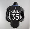 2020 DURANT #35 Warriors City Edition Black & Grey NBA Jersey - Image 4