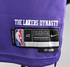 2022 75th Anniversary TOSCANO #95 Los Angeles Lakers City Edition Purple NBA Jersey - Image 2