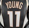 Atlanta Hawks Young #11 Limited Black NBA Jersey - Image 9