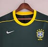 Retro Goalkeeper Brazil 1998 Dark Green Jersey - Image 12