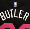 2019-20 NBA Heat Pressed Men's Black Miami Heat #22 Jimmy Butler City Edition Jersey - Image 4