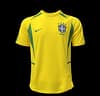 Retro 2002 Brazil Home Soccer Jersey