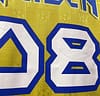 Retro 2008 West Ham Iron Maiden Yellow Jersey - Image 4