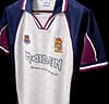 Retro 1999 West Ham Iron Maiden Away Soccer Jersey - Image 4